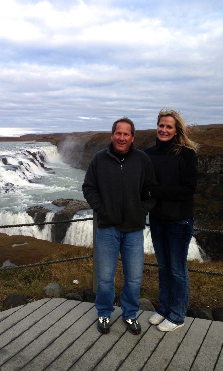 Jeanne and Dave in Iceland