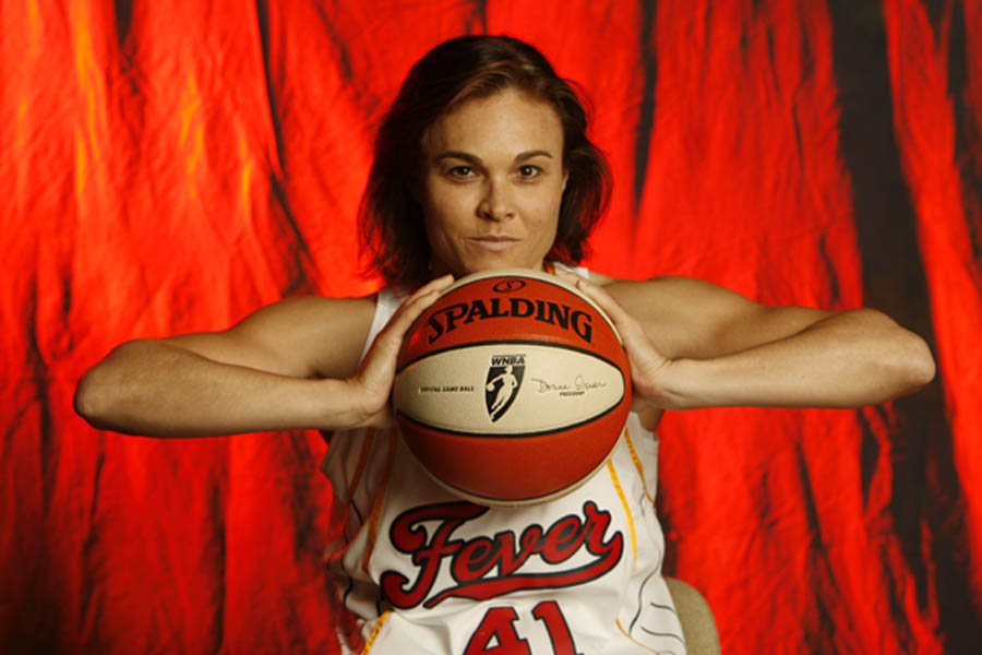 INDIANAPOLIS - MAY 11:  Tully Bevilaqua  #41  of the Indiana Fever poses for her photo during the Fever's Media Day on May 11, 2007 at Conseco Fieldhouse in Indianapolis, Indiana.  NOTE TO USER: User expressly acknowledges and agrees that, by downloading and or using this Photograph, user is consenting to the terms and conditions of the Getty Images License Agreement. Mandatory Copyright Notice: Copyright 2007 NBAE (Photo by Ron Hoskins/NBAE via Getty Images)